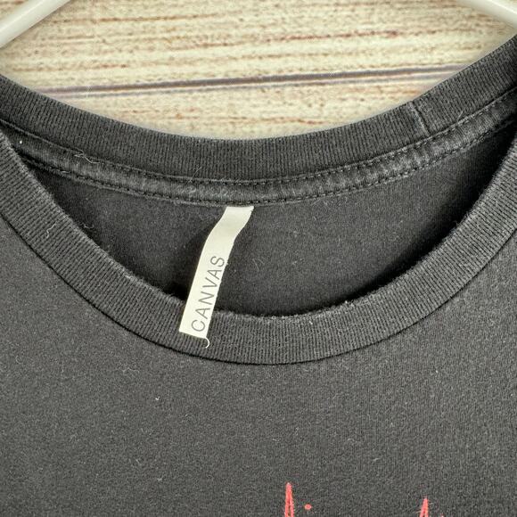 Pearl Jam 2022 World Tour Concert T-Shirt Adult Medium Black Meteor heartbeat - Picture 6 of 8